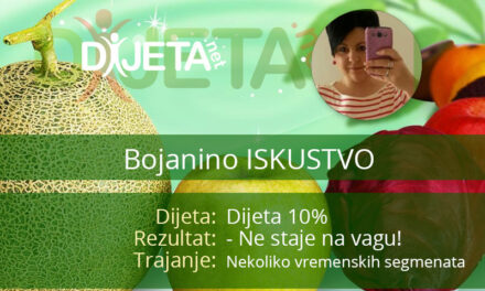 Bojanino iskustvo sa dijetom 10%