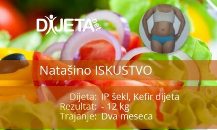 Natašino iskustvo sa IP šejk dijetom