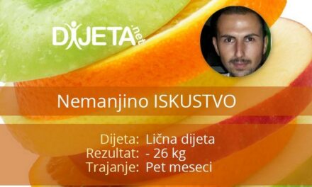 Nemanjino iskustvo: Kako sam izgubio 26 kg