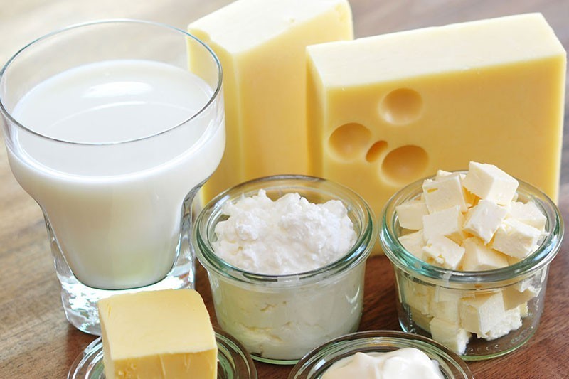 Kalorijske tablice: Mleko i mlečni proizvodi