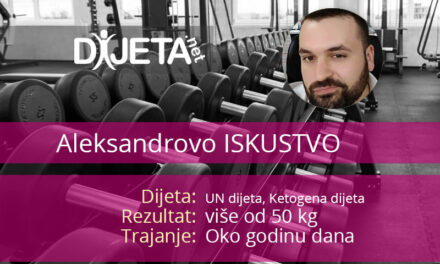 Aleksandar je smršao više od 50 kg i ide dalje…