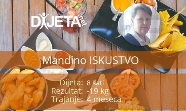 Manda na dijeti 8 sati: -19 kg bez odricanja