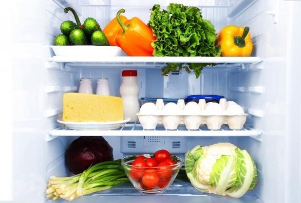 zdrava hrana frižider