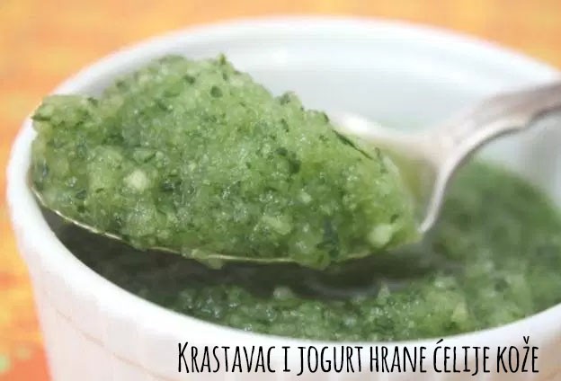 krastavac i jogurt maska za lice recept