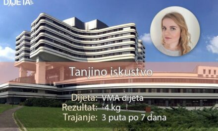 Tanjino VMA dijeta iskustvo