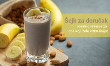 Šejk za doručak brine o vašem zdravlju i kilogramima!