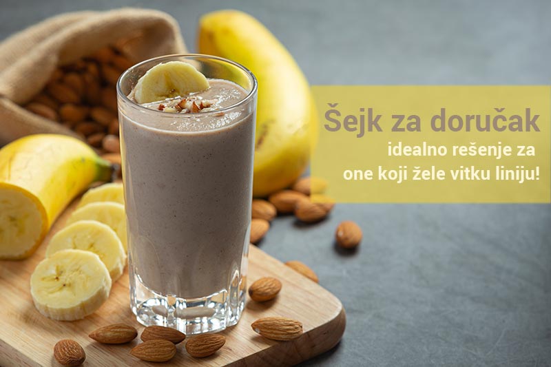 Šejk za doručak brine o vašem zdravlju i kilogramima!