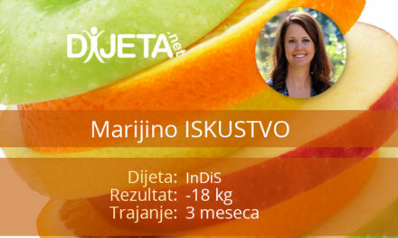 Marijino iskustvo sa InDiS dijetom – 18 kg manje za 3 meseca!